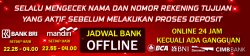 Jadwal Bank Judi Online